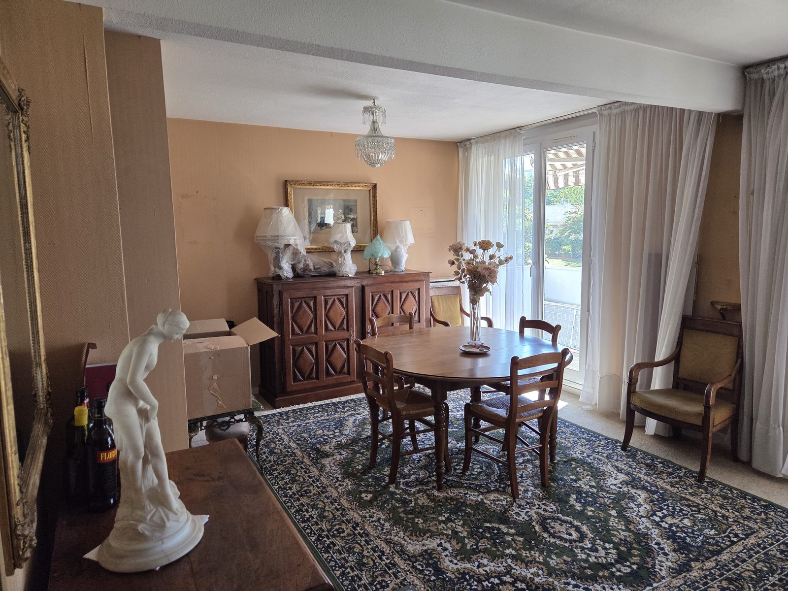 Séjour et salle à manger de 33,8 m² du T5 — Côte Pavée, Toulouse